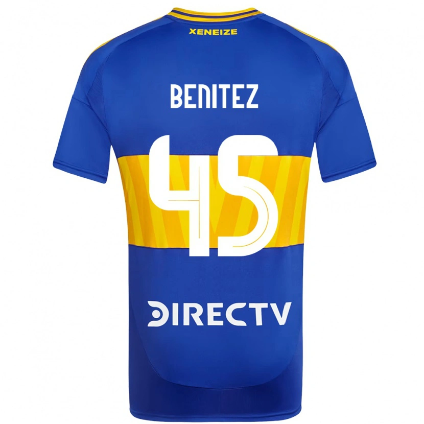 Danxen Dámské Mauricio Benitez #45 Bílá Modrá Domů Hráčské Dresy 2025/26 Dres