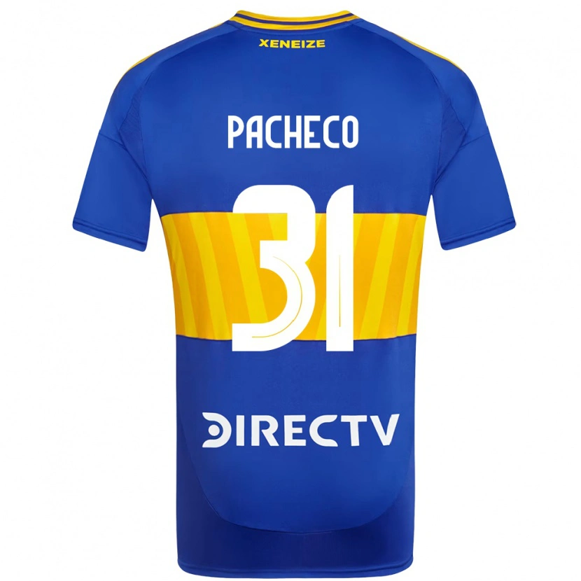 Danxen Dámské Costanza Pacheco #31 Bílá Modrá Domů Hráčské Dresy 2025/26 Dres