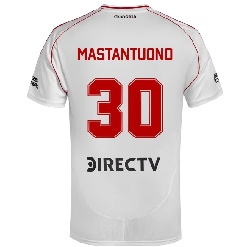 Danxen Dámské Franco Mastantuono #30 Burgundská Purpurová Domů Hráčské Dresy 2025/26 Dres