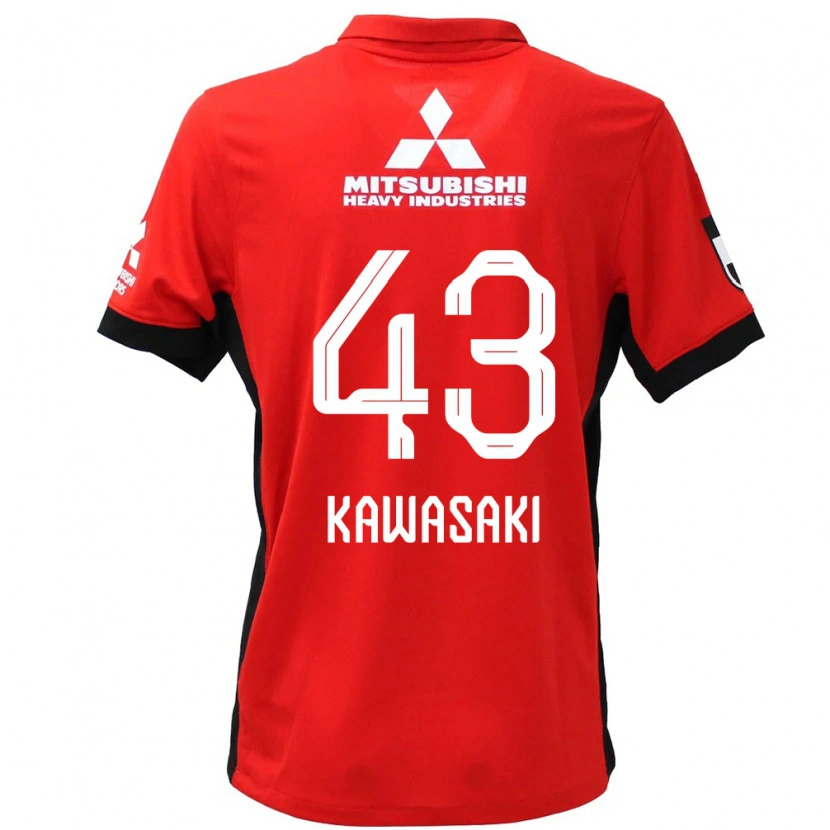 Danxen Dámské Atsushi Kawasaki #43 Bílá Černá Domů Hráčské Dresy 2025/26 Dres