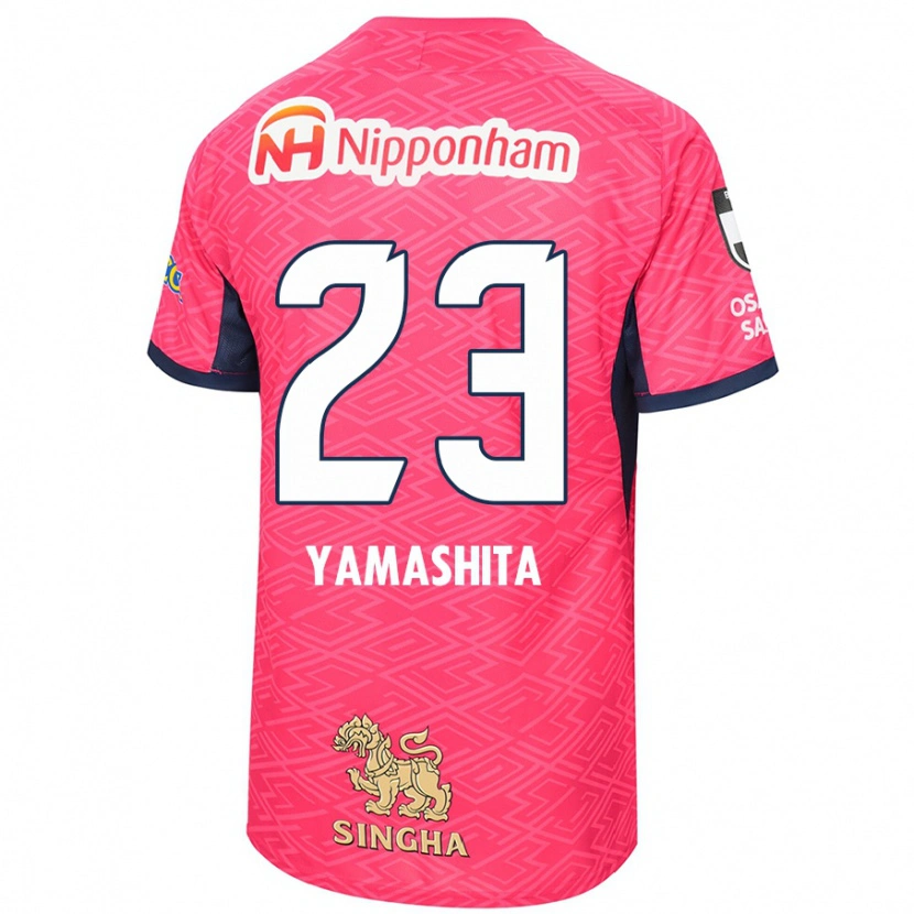 Danxen Dámské Tatsuya Yamashita #23 Bílá Sakura Růžová Domů Hráčské Dresy 2025/26 Dres