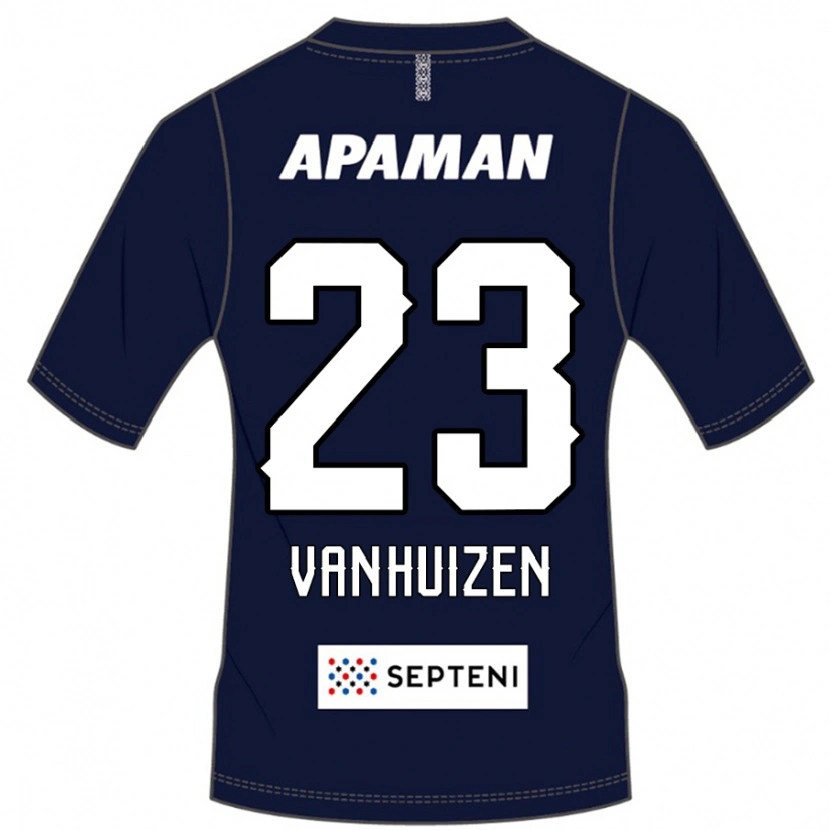 Danxen Dámské Haruki Christopher Van Huizen #23 Světle Šedá Domů Hráčské Dresy 2025/26 Dres