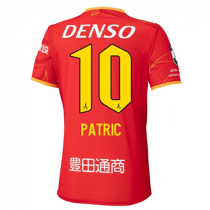 Danxen Dámské Patric #10 Bílá Červená Domů Hráčské Dresy 2025/26 Dres