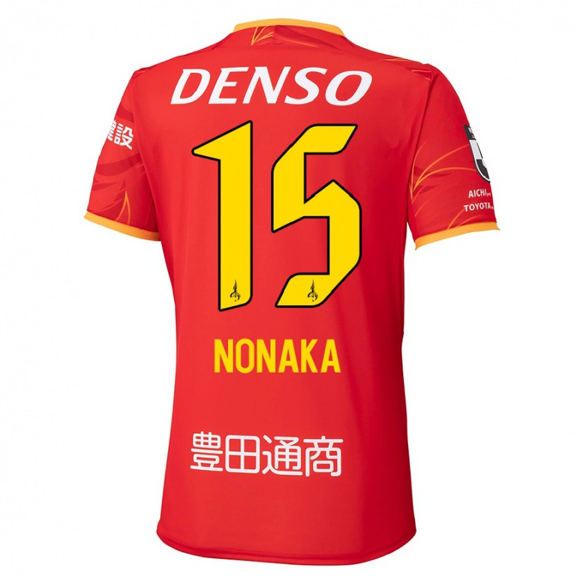 Danxen Dámské Yugo Nonaka #15 Bílá Červená Domů Hráčské Dresy 2025/26 Dres