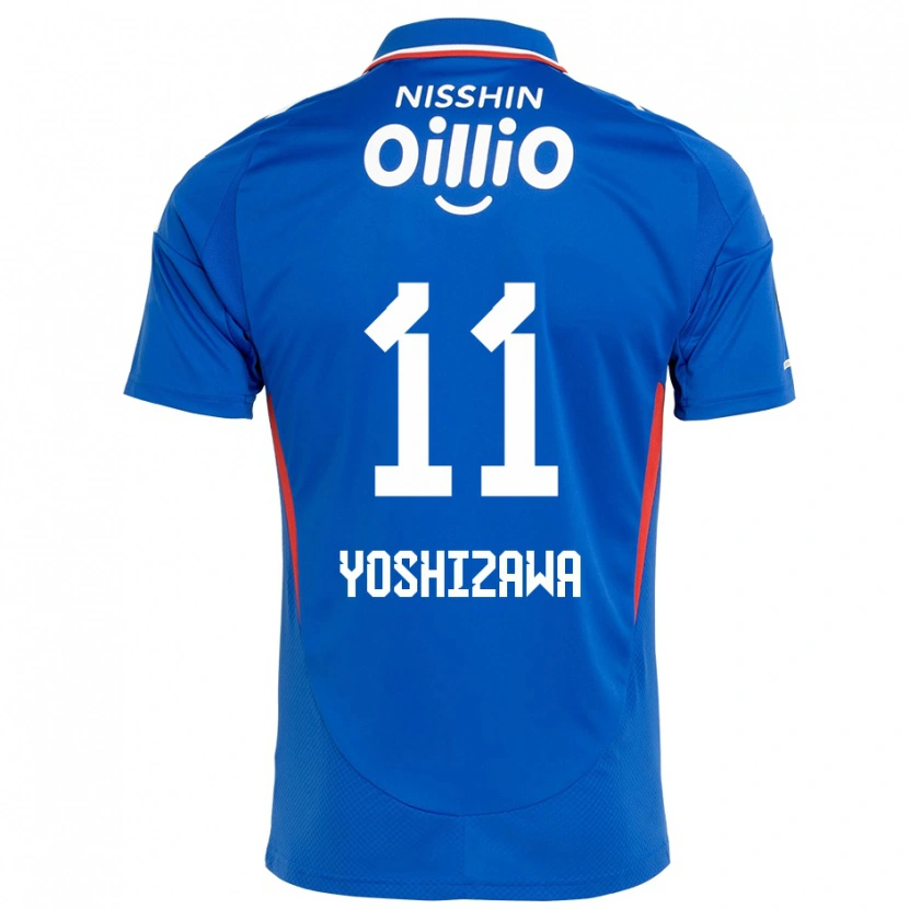 Danxen Dámské Mirai Yoshizawa #11 Bílá Královská Modrá Domů Hráčské Dresy 2025/26 Dres