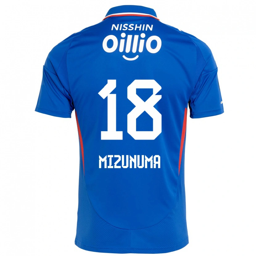 Danxen Dámské Kota Mizunuma #18 Bílá Královská Modrá Domů Hráčské Dresy 2025/26 Dres