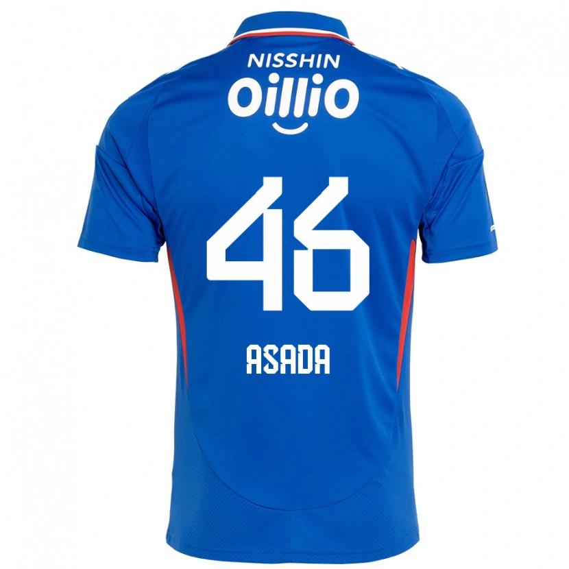 Danxen Dámské Hiroto Asada #46 Bílá Královská Modrá Domů Hráčské Dresy 2025/26 Dres