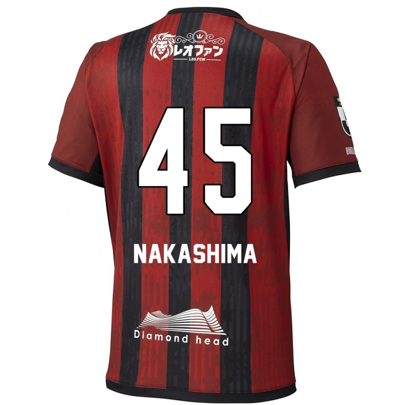Danxen Dámské Taika Nakashima #45 Červená Černá Domů Hráčské Dresy 2025/26 Dres