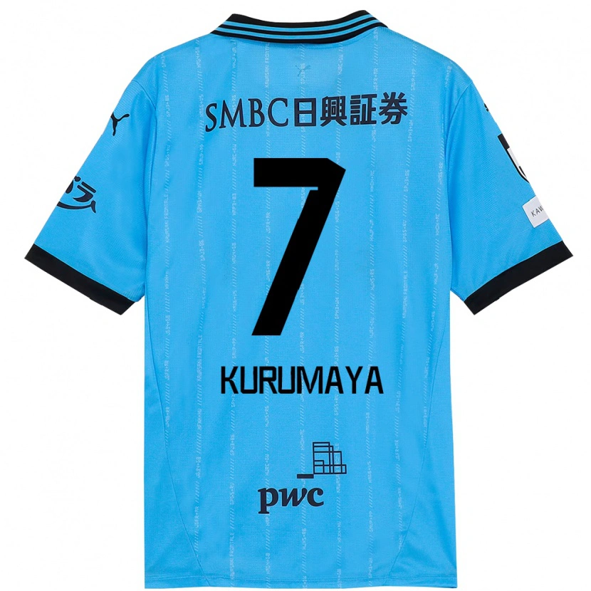 Danxen Dámské Shintaro Kurumaya #7 Bílá Nebesky Modrá Domů Hráčské Dresy 2025/26 Dres