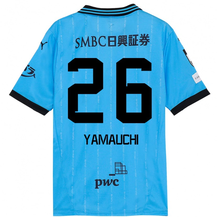 Danxen Dámské Hinata Yamauchi #26 Bílá Nebesky Modrá Domů Hráčské Dresy 2025/26 Dres
