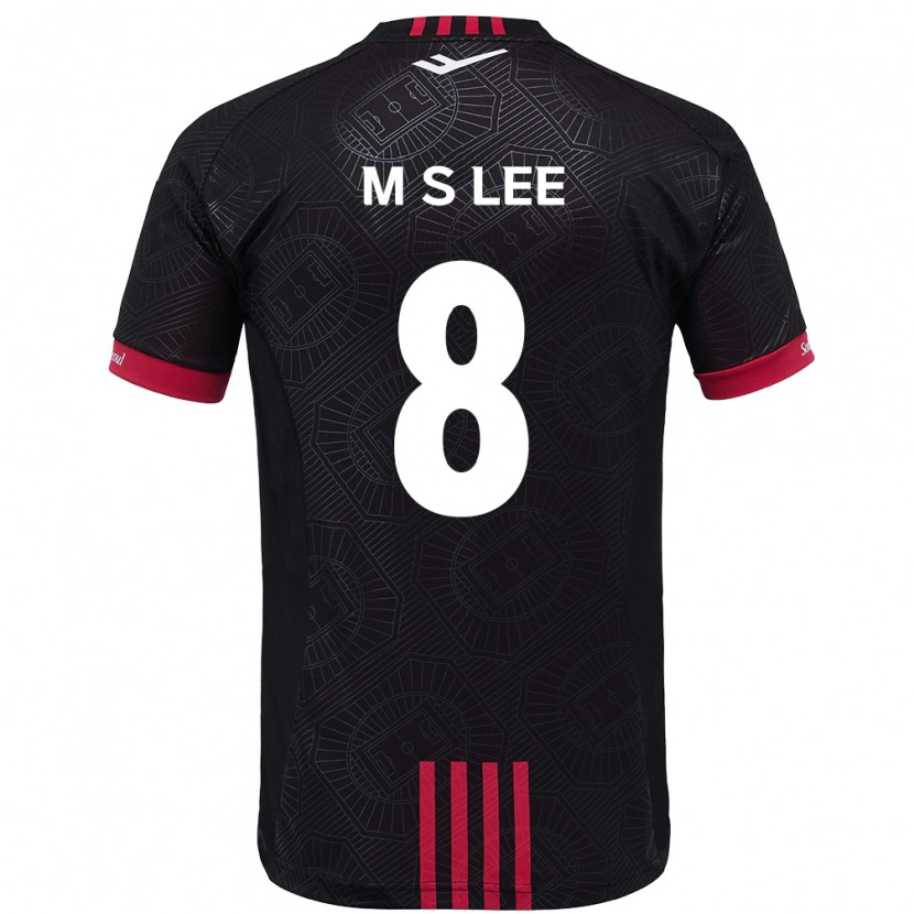 Danxen Dámské Seung-Mo Lee #8 Bílá Černá Domů Hráčské Dresy 2025/26 Dres