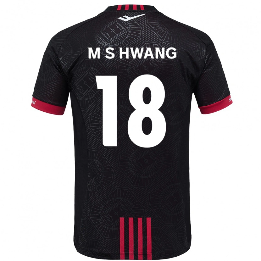 Danxen Dámské Seong-Min Hwang #18 Bílá Černá Domů Hráčské Dresy 2025/26 Dres