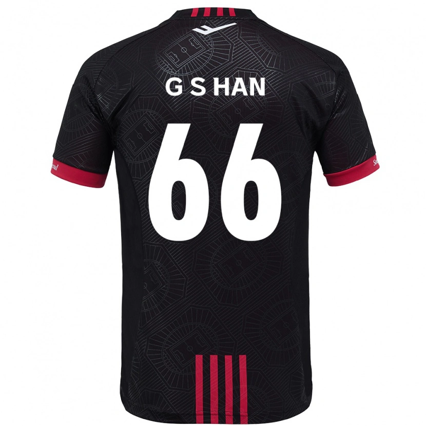 Danxen Dámské Seung-Gyu Han #66 Bílá Černá Domů Hráčské Dresy 2025/26 Dres