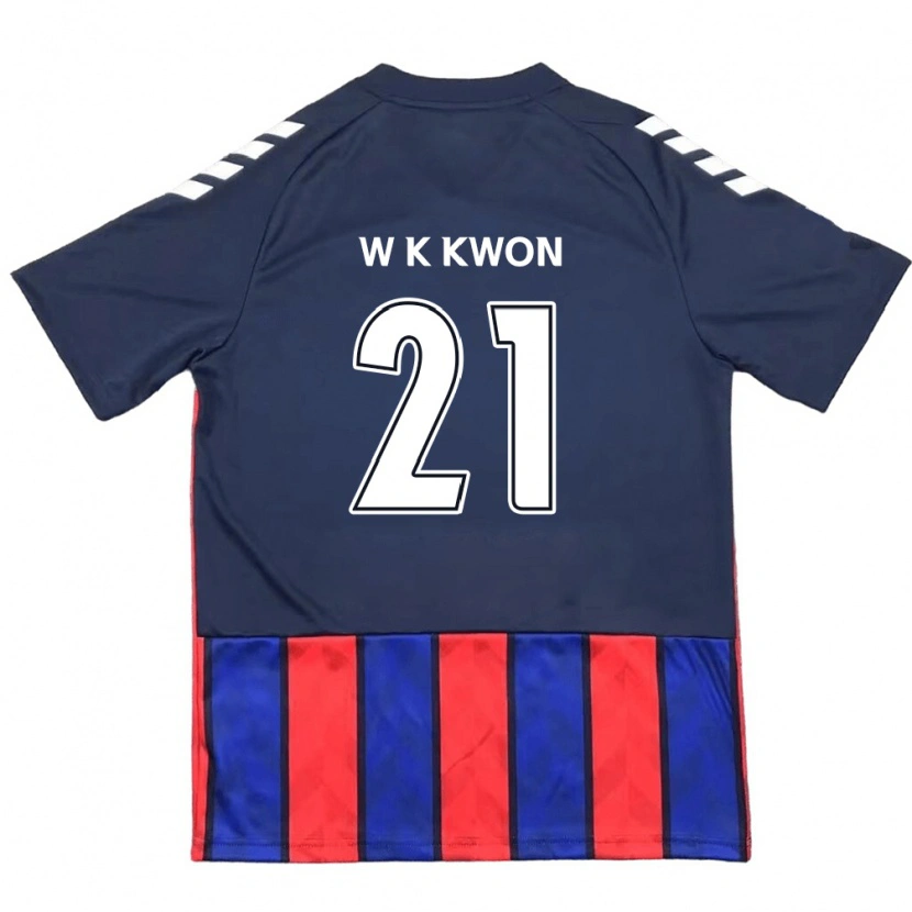 Danxen Dámské Kyung-Won Kwon #21 Smetanově Bílá Červená Domů Hráčské Dresy 2025/26 Dres