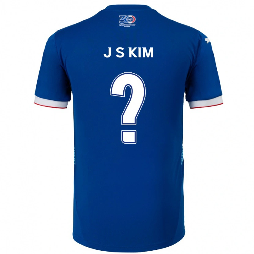 Danxen Dámské Seong-Ju Kim #0 Bílá Královská Modrá Domů Hráčské Dresy 2025/26 Dres