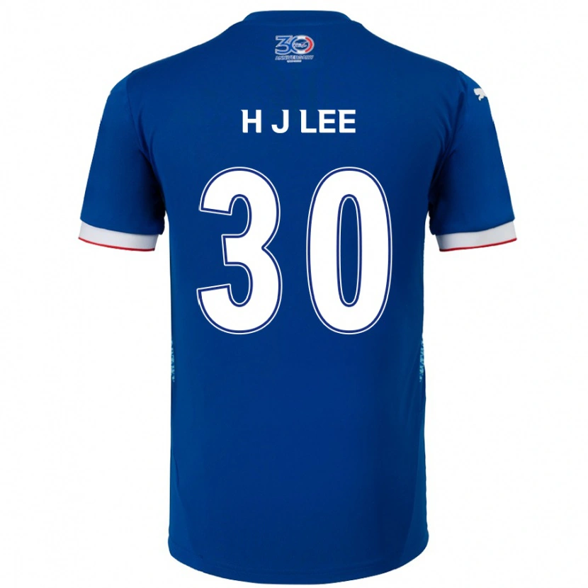 Danxen Dámské Ji-Ho Lee #30 Bílá Královská Modrá Domů Hráčské Dresy 2025/26 Dres