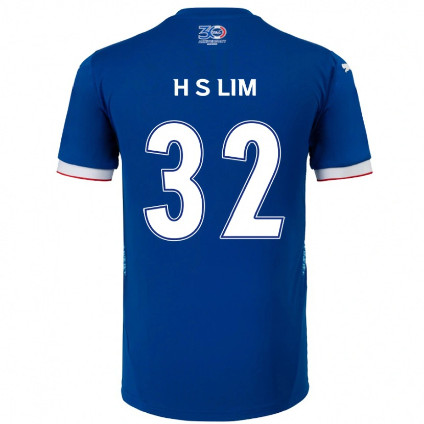 Danxen Dámské Seong-Hyeon Lim #32 Bílá Královská Modrá Domů Hráčské Dresy 2025/26 Dres