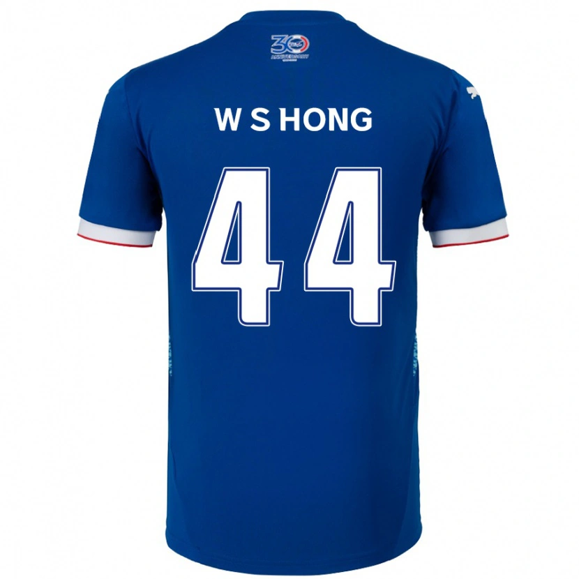 Danxen Dámské Sang-Won Hong #44 Bílá Královská Modrá Domů Hráčské Dresy 2025/26 Dres