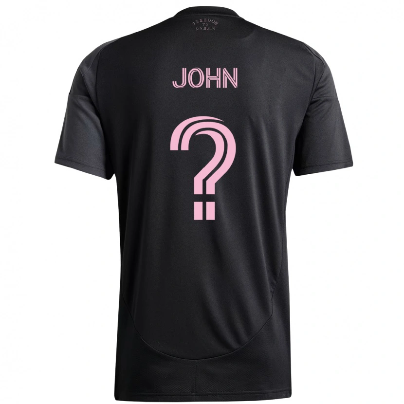 Danxen Dámské Quinton John #0 Růžová Černá Daleko Hráčské Dresy 2025/26 Dres