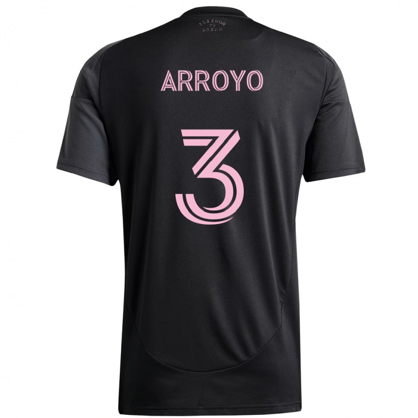 Danxen Dámské Dixon Arroyo #3 Růžová Černá Daleko Hráčské Dresy 2025/26 Dres