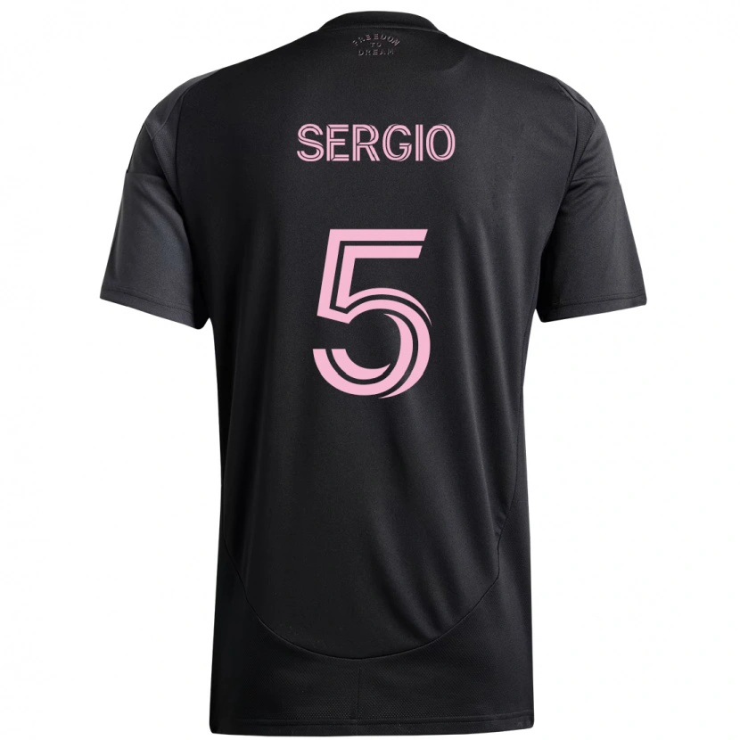 Danxen Dámské Sergio Busquets #5 Růžová Černá Daleko Hráčské Dresy 2025/26 Dres