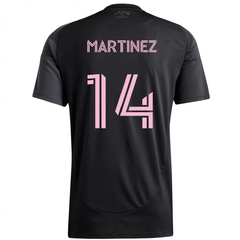 Danxen Dámské David Martínez #14 Růžová Černá Daleko Hráčské Dresy 2025/26 Dres