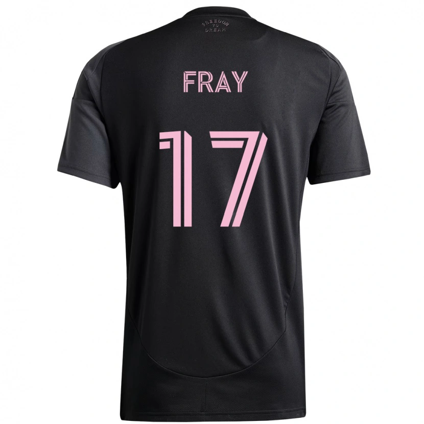 Danxen Dámské Ian Fray #17 Růžová Černá Daleko Hráčské Dresy 2025/26 Dres