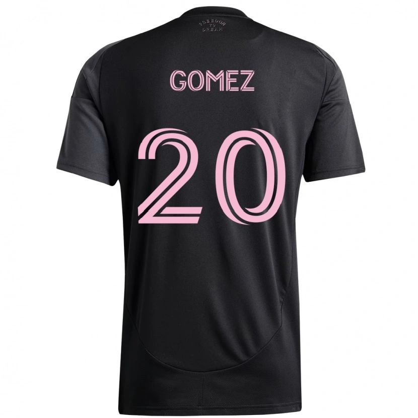 Danxen Dámské Diego Gómez #20 Růžová Černá Daleko Hráčské Dresy 2025/26 Dres
