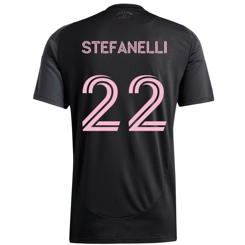Danxen Dámské Nicolás Stefanelli #22 Růžová Černá Daleko Hráčské Dresy 2025/26 Dres