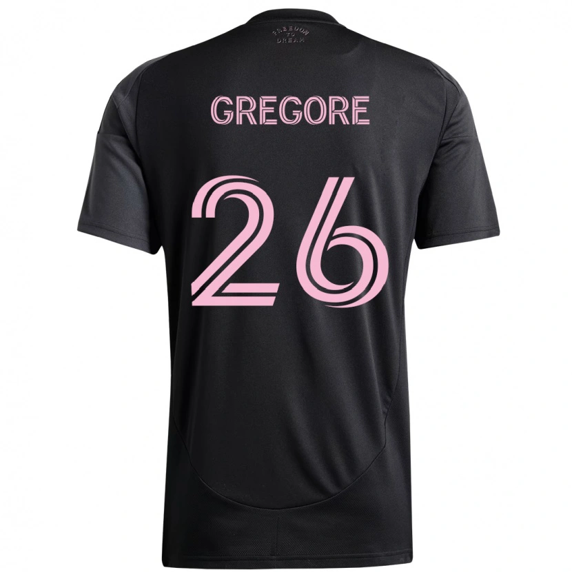 Danxen Dámské Gregore #26 Růžová Černá Daleko Hráčské Dresy 2025/26 Dres