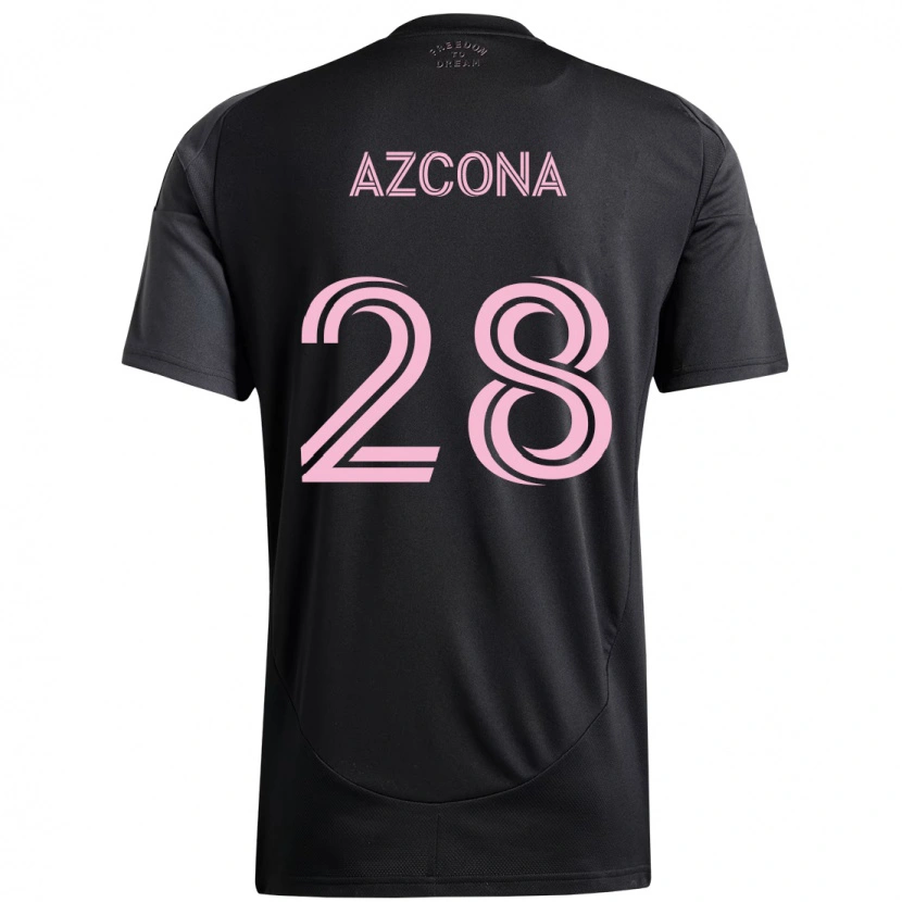 Danxen Dámské Edison Azcona #28 Růžová Černá Daleko Hráčské Dresy 2025/26 Dres