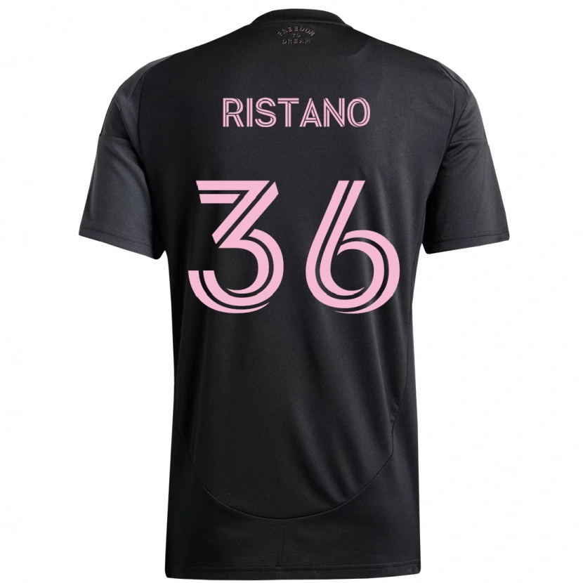Danxen Dámské Alejo Ristano #36 Růžová Černá Daleko Hráčské Dresy 2025/26 Dres
