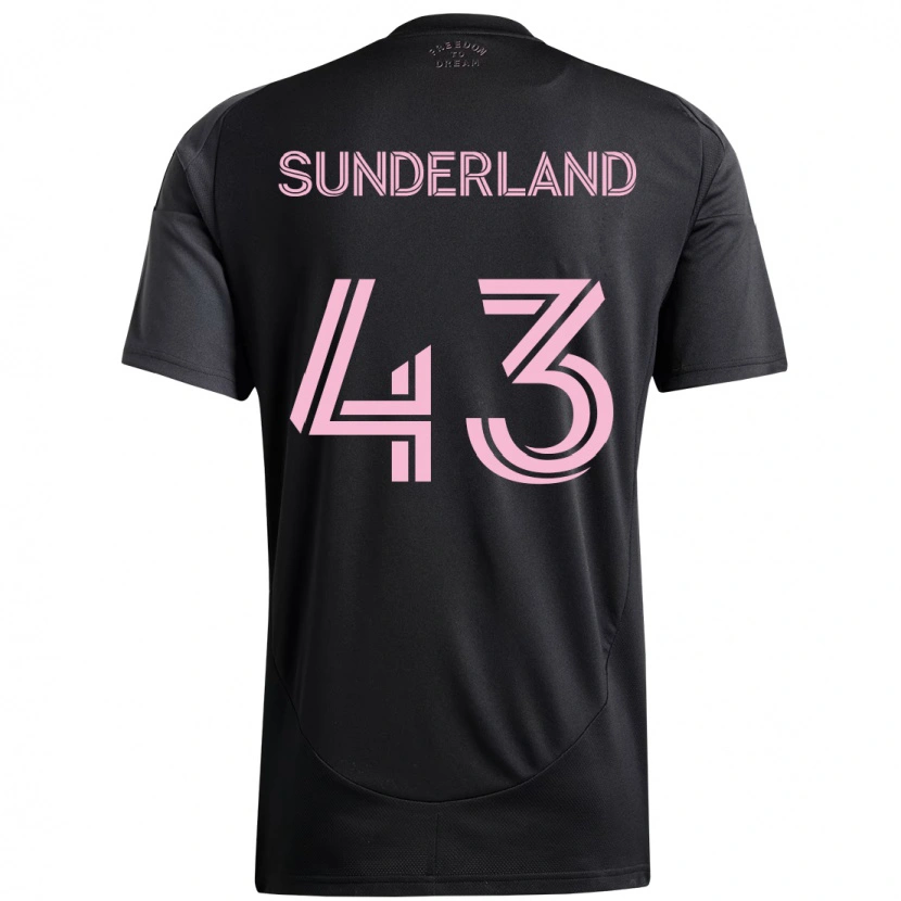 Danxen Dámské Lawson Sunderland #43 Růžová Černá Daleko Hráčské Dresy 2025/26 Dres