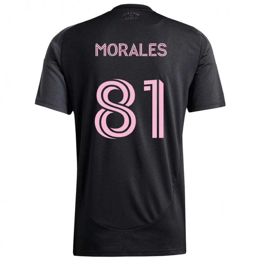 Danxen Dámské Santiago Morales #81 Růžová Černá Daleko Hráčské Dresy 2025/26 Dres
