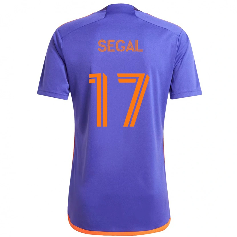 Danxen Dámské Gabriel Segal #17 Oranžová Bílá Daleko Hráčské Dresy 2025/26 Dres
