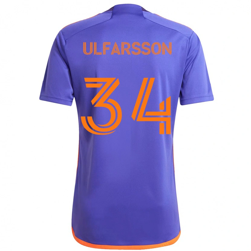 Danxen Dámské Thor Úlfarsson #34 Oranžová Bílá Daleko Hráčské Dresy 2025/26 Dres