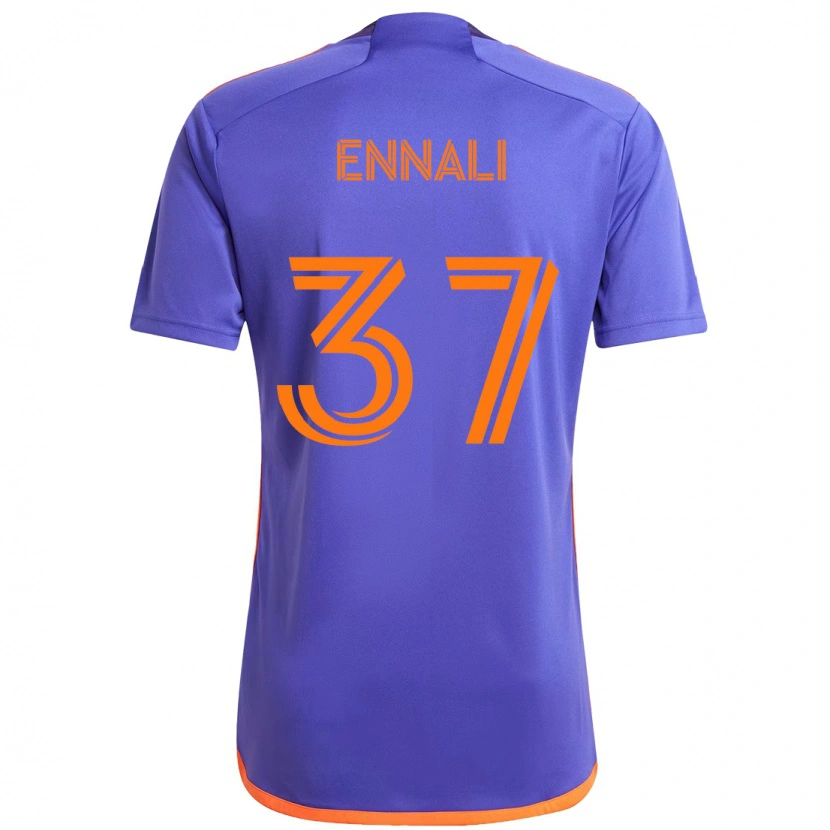 Danxen Dámské Lawrence Ennali #37 Oranžová Bílá Daleko Hráčské Dresy 2025/26 Dres