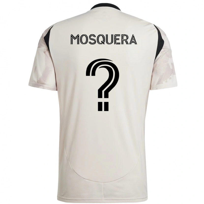 Danxen Dámské Rafael Mosquera #0 Červená Černá Daleko Hráčské Dresy 2025/26 Dres