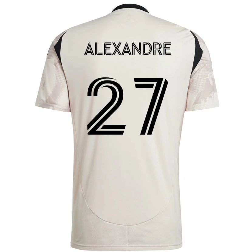 Danxen Dámské Davi Alexandre #27 Červená Černá Daleko Hráčské Dresy 2025/26 Dres