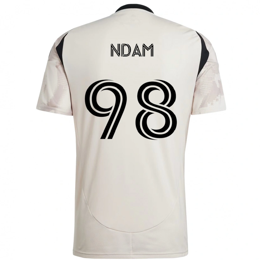 Danxen Dámské Hassan Ndam #98 Červená Černá Daleko Hráčské Dresy 2025/26 Dres