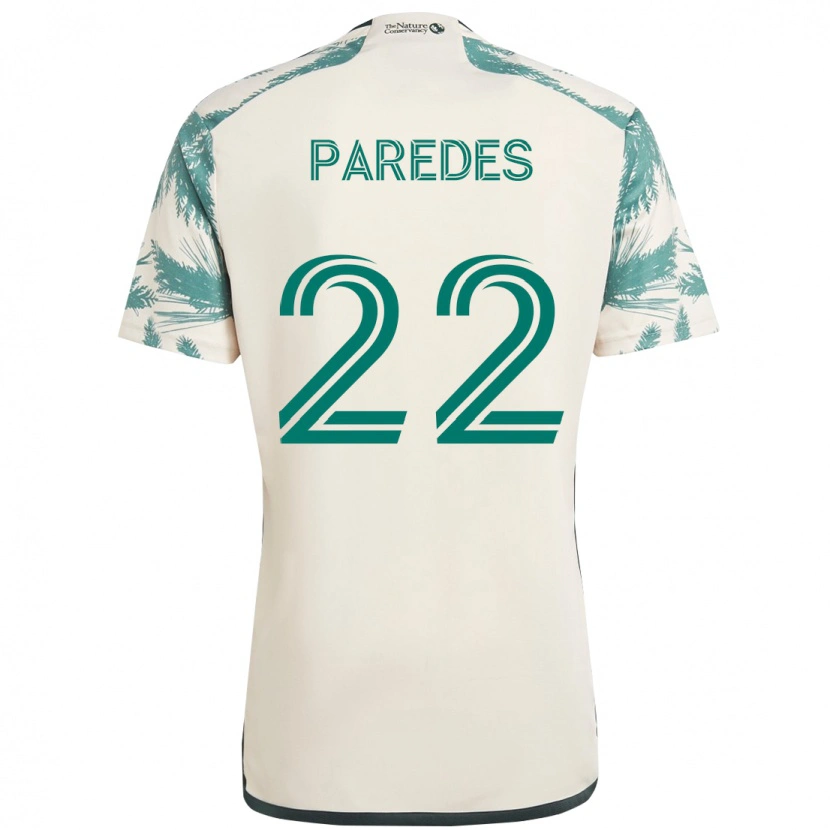 Danxen Dámské Cristhian Paredes #22 Černá Hnědá Daleko Hráčské Dresy 2025/26 Dres