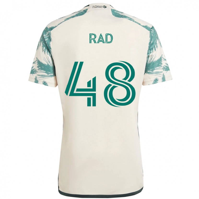 Danxen Dámské Kaveh Rad #48 Černá Hnědá Daleko Hráčské Dresy 2025/26 Dres
