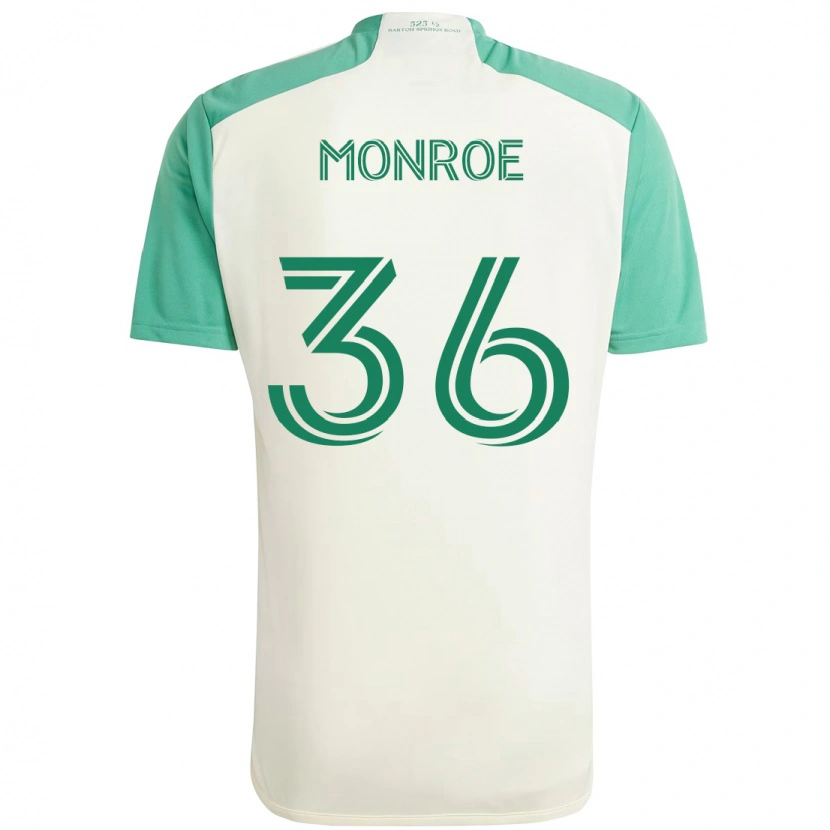 Danxen Dámské Greg Monroe #36 Zelená Černá Daleko Hráčské Dresy 2025/26 Dres