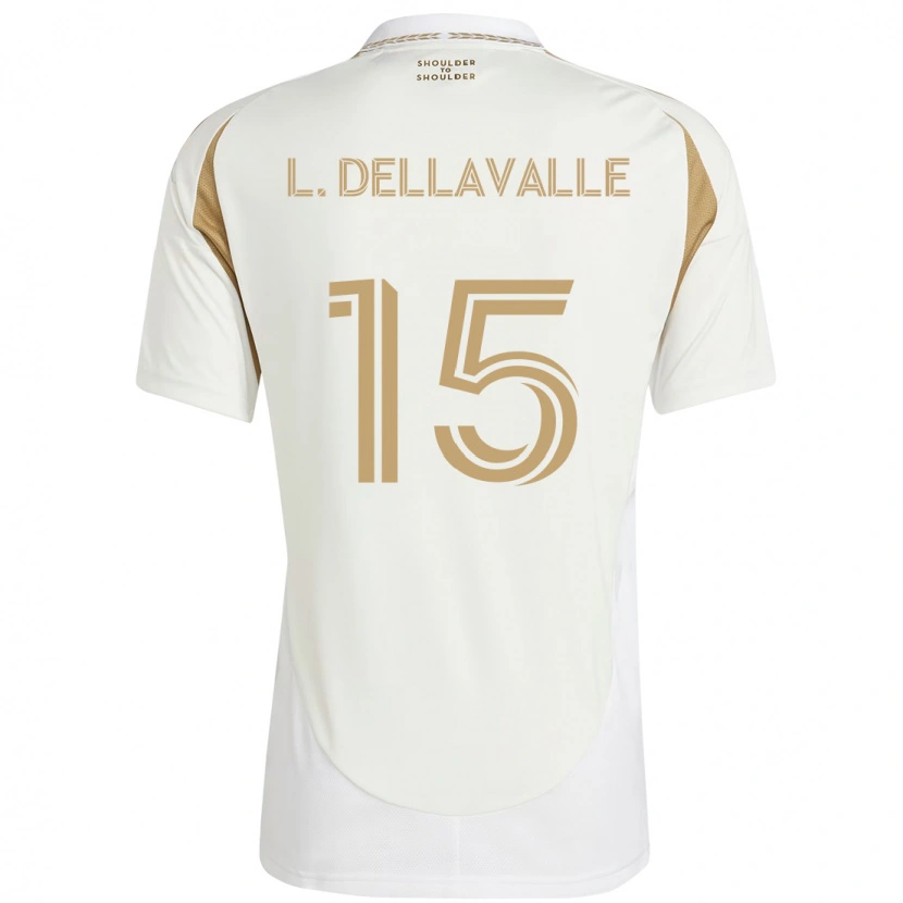 Danxen Dámské Lorenzo Dellavalle #15 Černá Hnědá Daleko Hráčské Dresy 2025/26 Dres