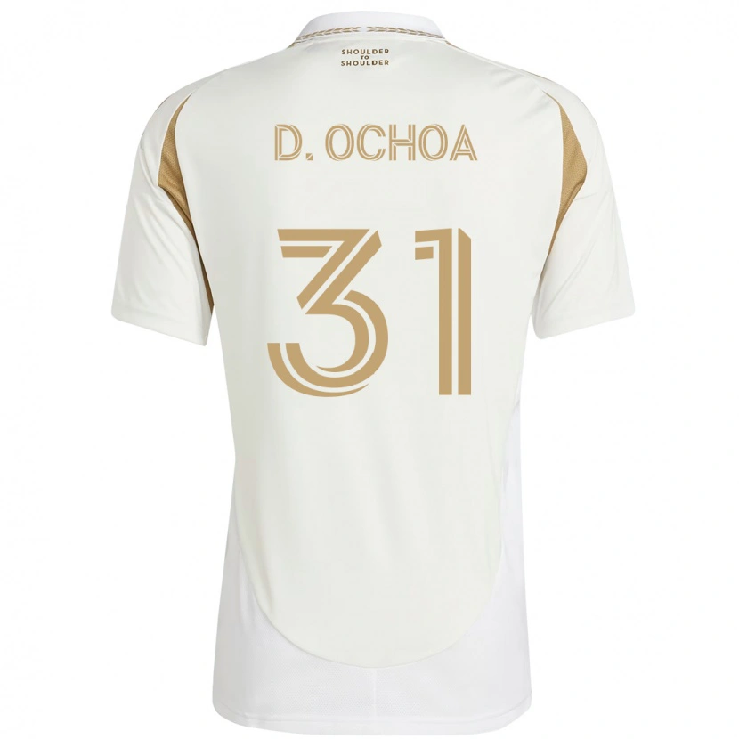 Danxen Dámské David Ochoa #31 Černá Hnědá Daleko Hráčské Dresy 2025/26 Dres
