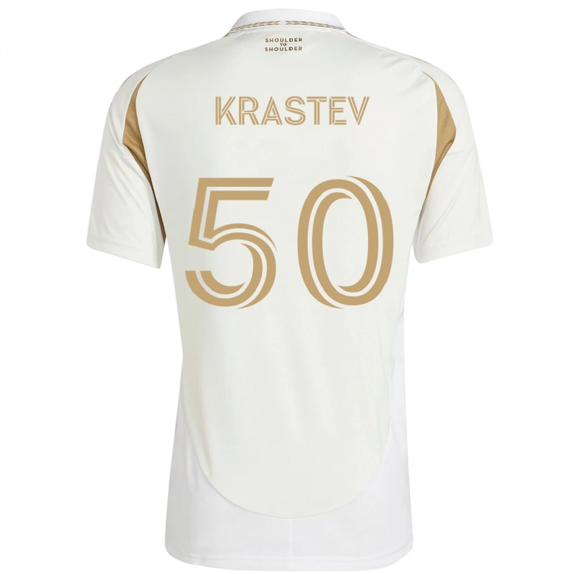 Danxen Dámské Filip Krastev #50 Černá Hnědá Daleko Hráčské Dresy 2025/26 Dres