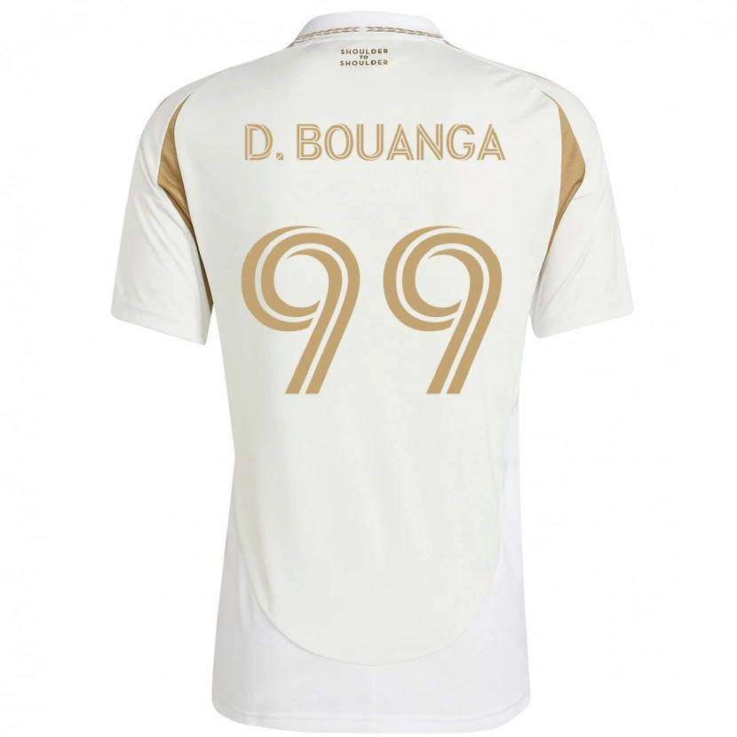 Danxen Dámské Denis Bouanga #99 Černá Hnědá Daleko Hráčské Dresy 2025/26 Dres