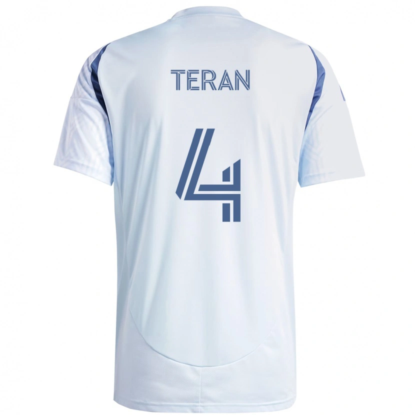 Danxen Dámské Carlos Terán #4 Červená Bílá Daleko Hráčské Dresy 2025/26 Dres