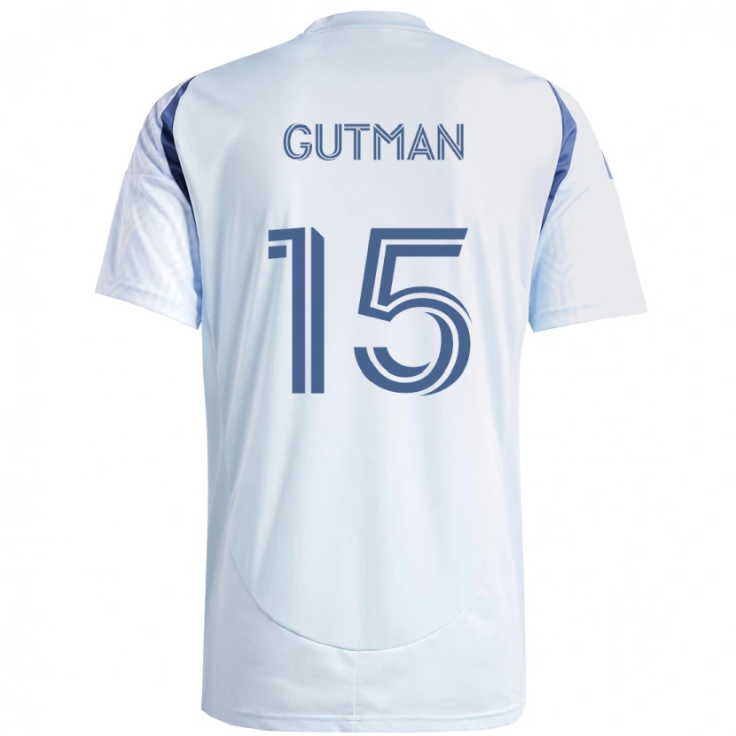 Danxen Dámské Andrew Gutman #15 Červená Bílá Daleko Hráčské Dresy 2025/26 Dres