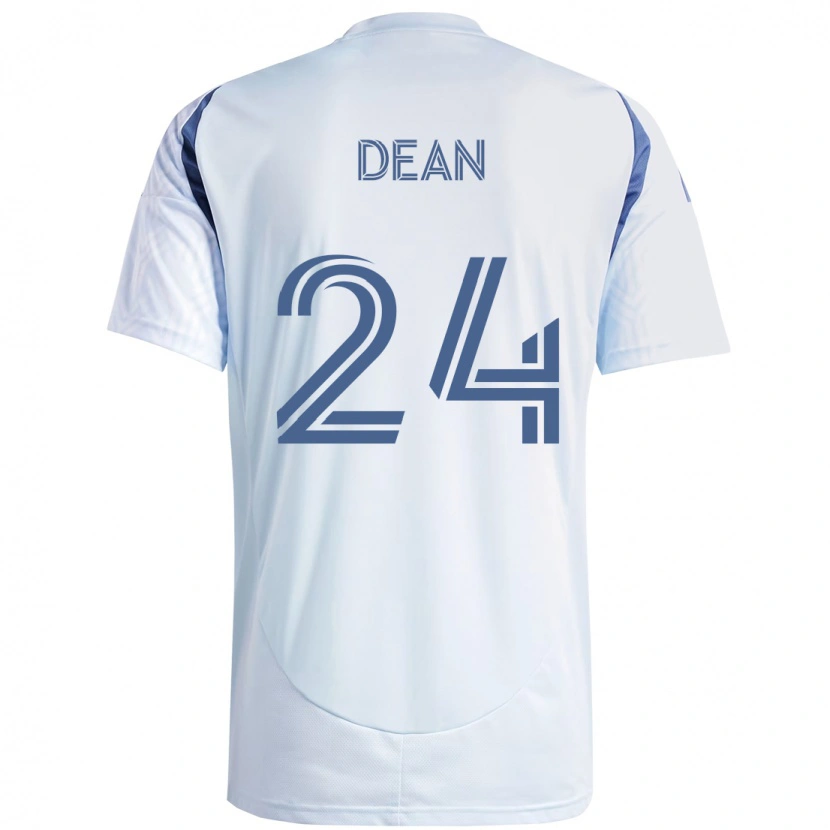 Danxen Dámské Jonathan Dean #24 Červená Bílá Daleko Hráčské Dresy 2025/26 Dres